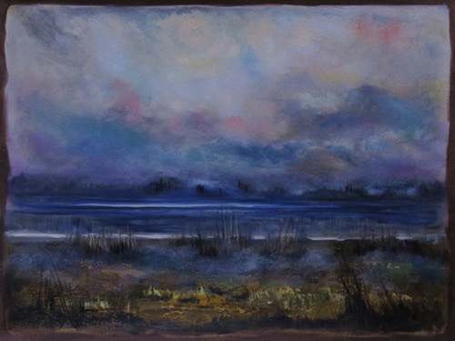 Fog  
18 x 24 oil on canvas $900